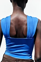 HALTER KNIT TOP