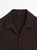 Chemise manches courtes lin
