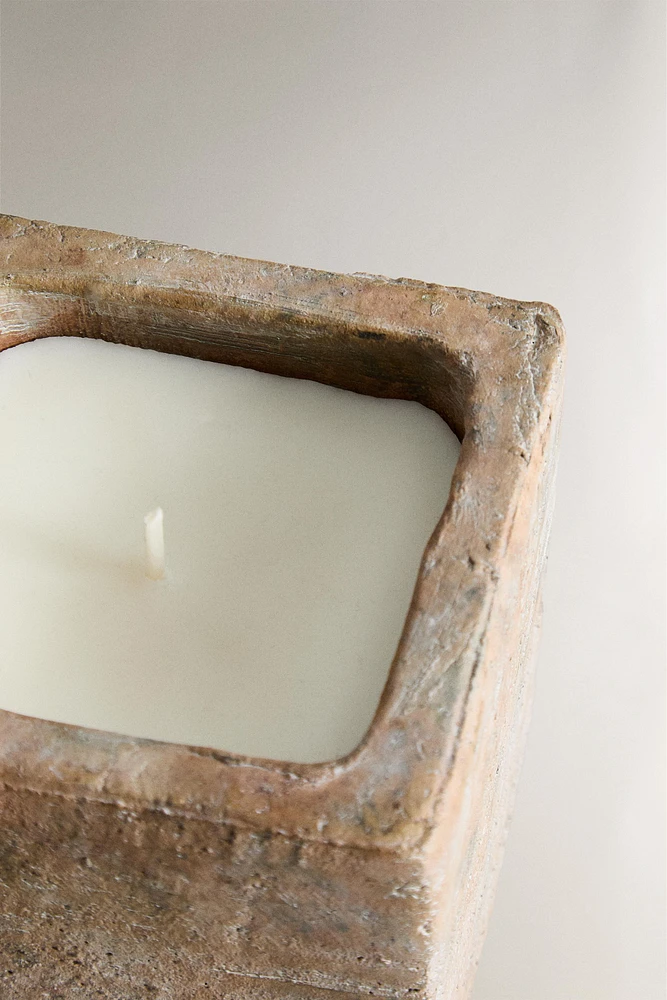 (400 G) BOUGIE PARFUMÉE EXTÉRIEUR LEMON BERGAMOT