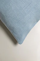 PLAIN LINEN THROW PILLOW COVER