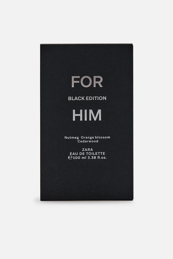 FOR HIM BLACK EDITION EDT 100 ML (3,4 FL.OZ)