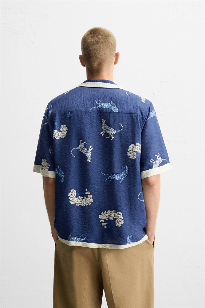 CHEMISE À IMPRIMÉ ANIMAUX