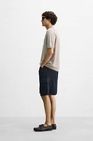 BERMUDA CARGO EN COTON - LYOCELL