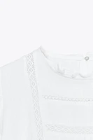 CHEMISE AVEC RAMIE ENTRE-DEUX