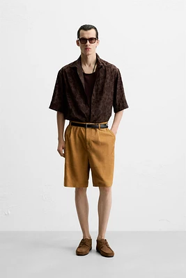 CHEMISE FLUIDE EN JACQUARD