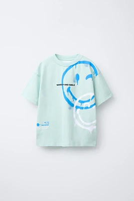 T-SHIRT IMPRIMÉ SMILEYWORLD ®