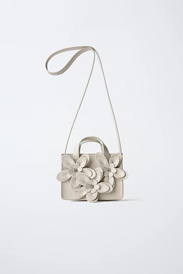 SAC BANDOULIÈRE FLEURS 3D