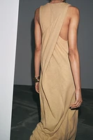 ROBE MIDI AVEC LIN