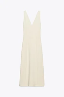 RUSTIC MIDI DRESS
