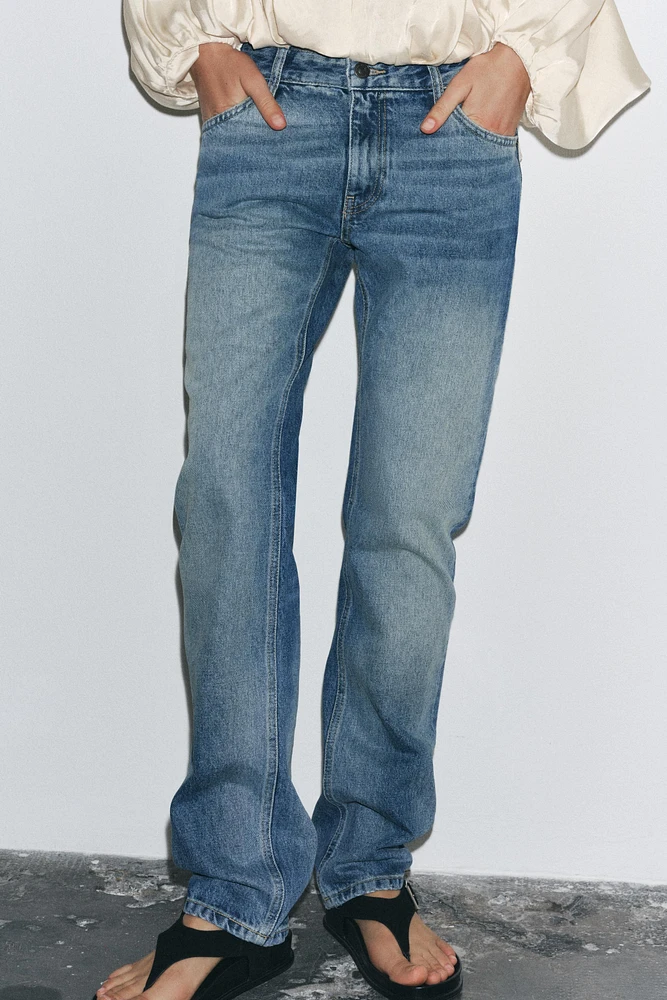 JEAN COLLECTION ZW DROIT À TAILLE MI-HAUTE