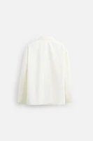 RELAXED FIT COTTON BLAZER