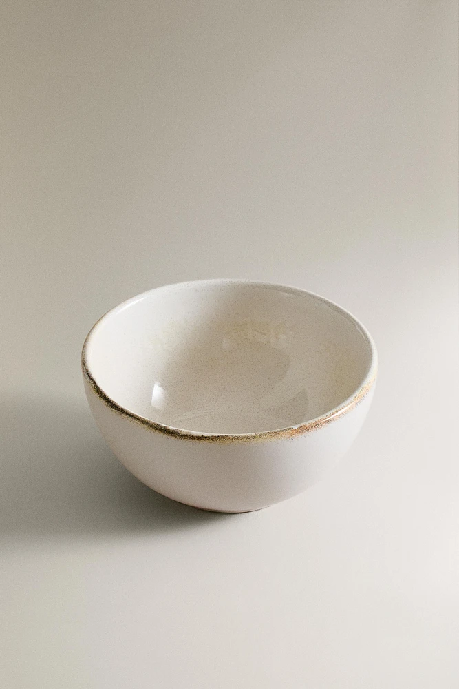 MINI BOL GRÈS ÉCRU
