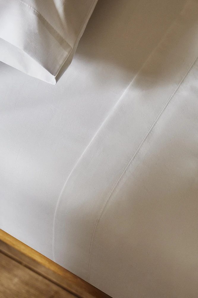 THREAD COUNT) PERCALE FLAT SHEET