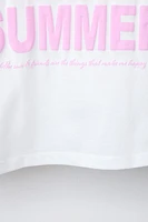 T-SHIRT À INSCRIPTION IMPRIMÉE