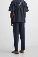 COTTON LINEN PANTS