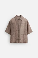 CHEMISE STRUCTURE BRODÉ