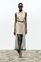 ROBE COURTE CEINTURE