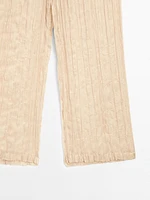 Flowing pleated trousers - Limited Edition