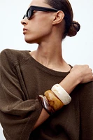 LOT DE BRACELETS RIGIDES