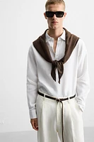 CHEMISE POLO 100 % LIN ÉDITION LIMITÉE