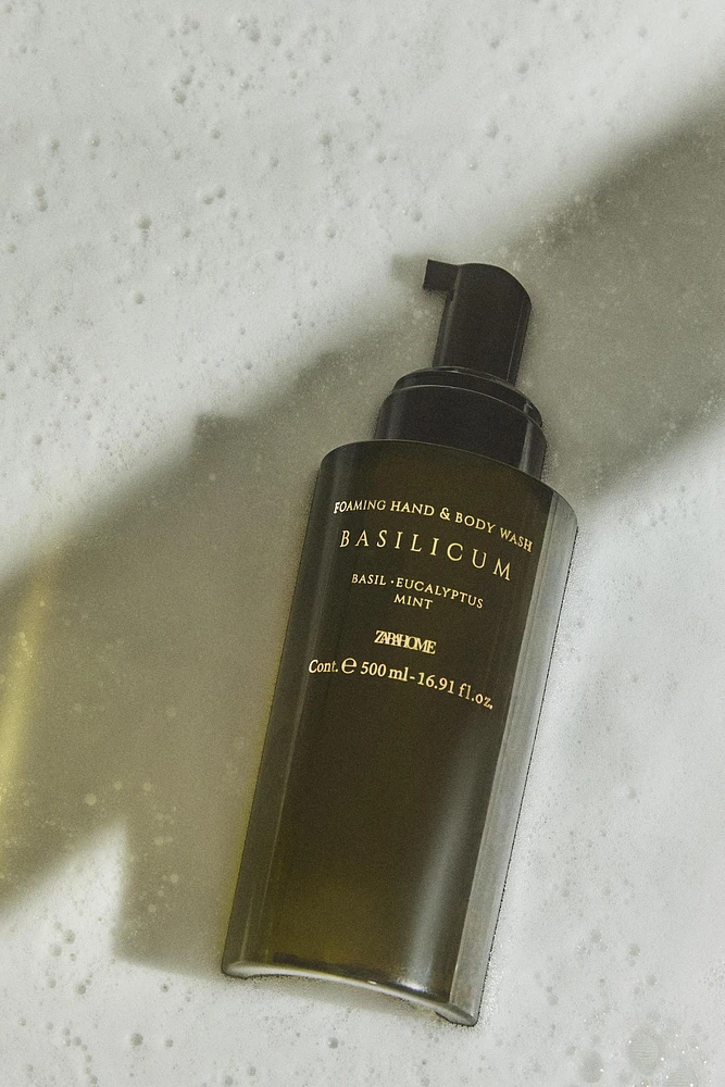 (500 ML) SAVON LIQUIDE MOUSSE BASILICUM
