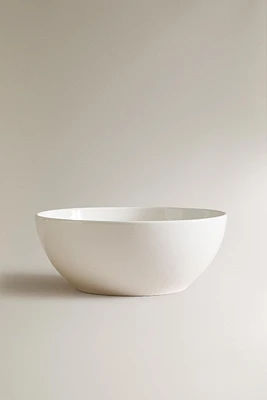 STONEWARE SALAD BOWL