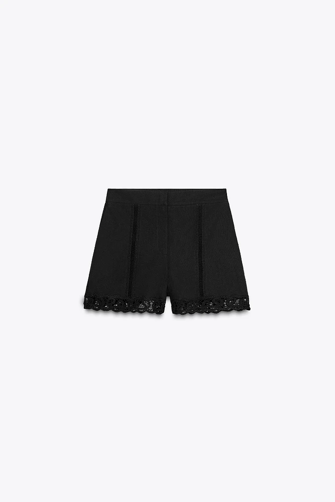 ZW COLLECTION CROCHET SHORTS