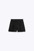 ZW COLLECTION CROCHET SHORTS