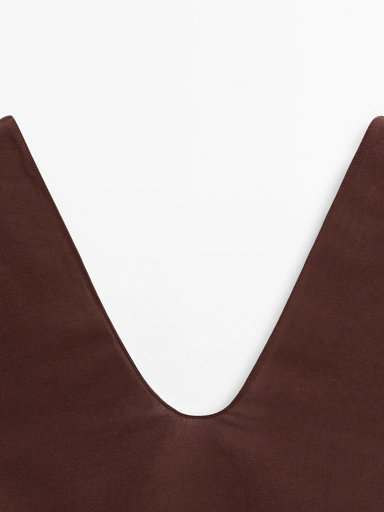 Robe midi asymétrique dans le bas - Limited Edition