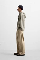 RELAXED FIT SEAM PANTS