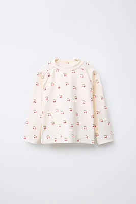 CHERRY SWIM SHIRT