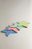 CHILDREN’S SET OF STAR PAPER NAPKINS (SET OF 20)