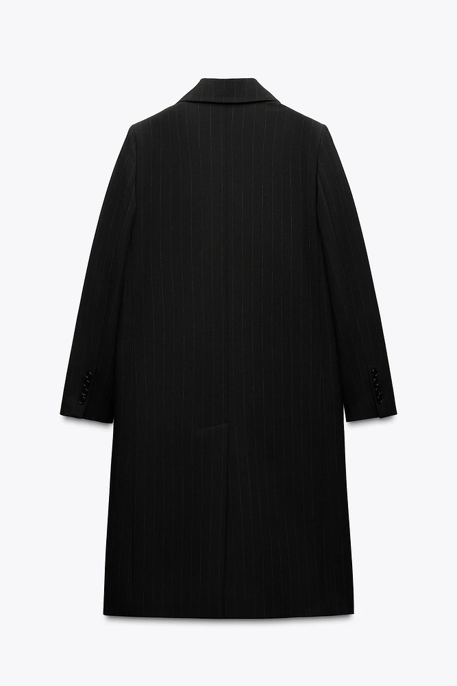 ZW COLLECTION Pinstripe Frock Coat