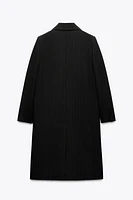 ZW COLLECTION Pinstripe Frock Coat