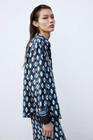 GEOMETRIC PRINT SHIRT