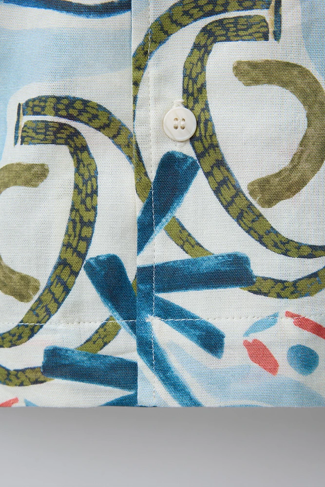 CHEMISE À IMPRIMÉ FORMES