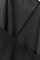 ROBE LONGUE DOUBLURE À BRETELLES MULTIPOSITIONS