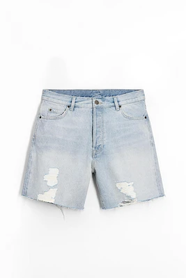 BERMUDA EN DENIM DÉCHIRÉ ZW COLLECTION