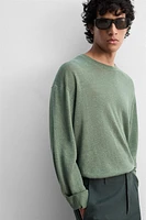 LIGHTWEIGHT 100% LINEN SWEATER