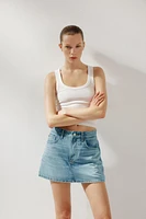 JUPE-CULOTTE EN JEAN TRF