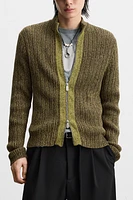 ZIP CARDIGAN