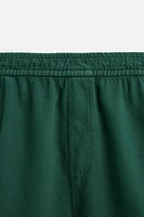 TEXTURED CARPENTER POCKET SHORTS