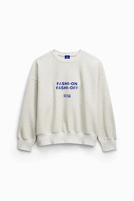 STYLENOTCOM ZARA SWEATSHIRT