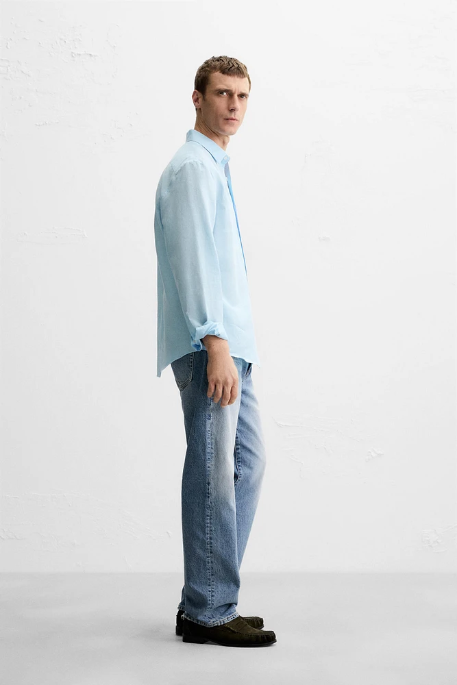 COTTON - LINEN SHIRT
