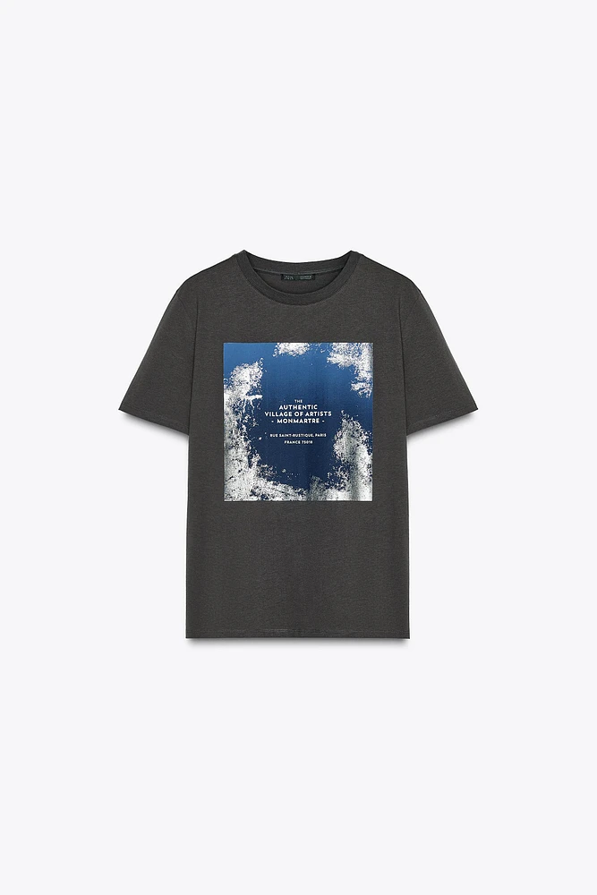 METALLIC T-SHIRT