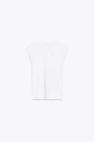T-SHIRT EN COTON DÉLAV