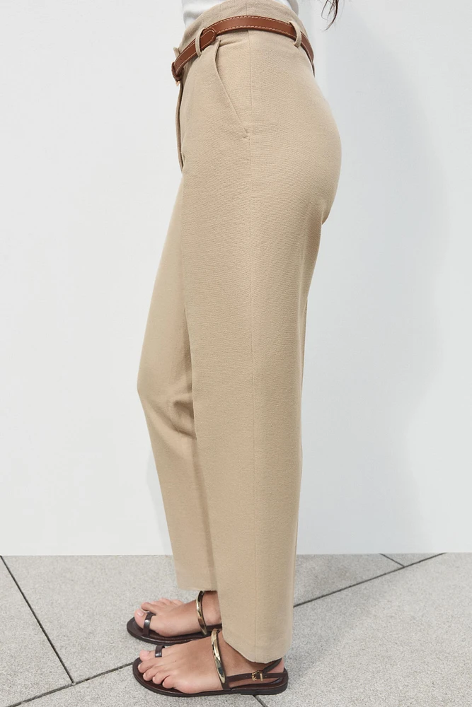 PANTALON RUSTIQUE CEINTURE