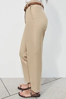 PANTALON RUSTIQUE CEINTURE