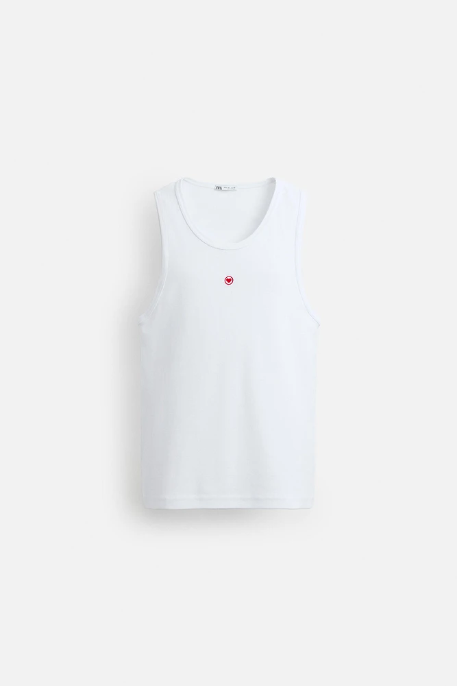 LIMITED EDITION HEART TANK TOP