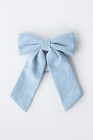 CHOUCHOU PASSANT LACET EN DENIM